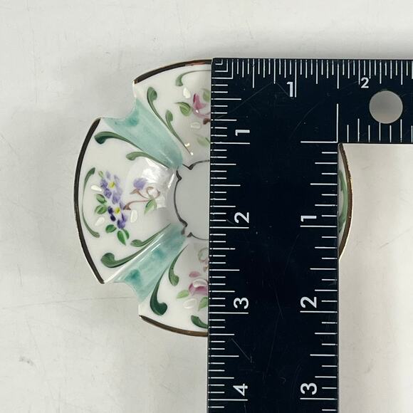 Armando Grave Portugal Demitasse Cup Saucer Hand Painted Floral AG Pintado à Mão - Picture 14 of 16